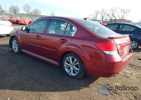 2013 Subaru Legacy 2.5I Limited z USA, uszkodzony, nr VIN 4S3BMBP62D3040281